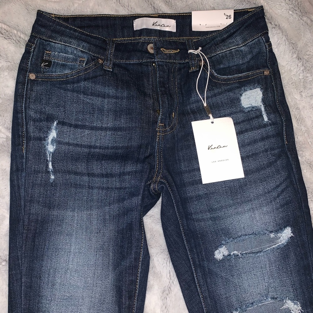 Kancan distressed jeans